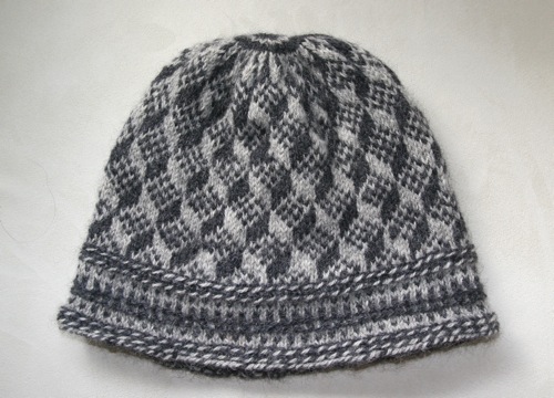 Newsboy Peak Cap - AllFreeKnitting.com - Free Knitting Patterns